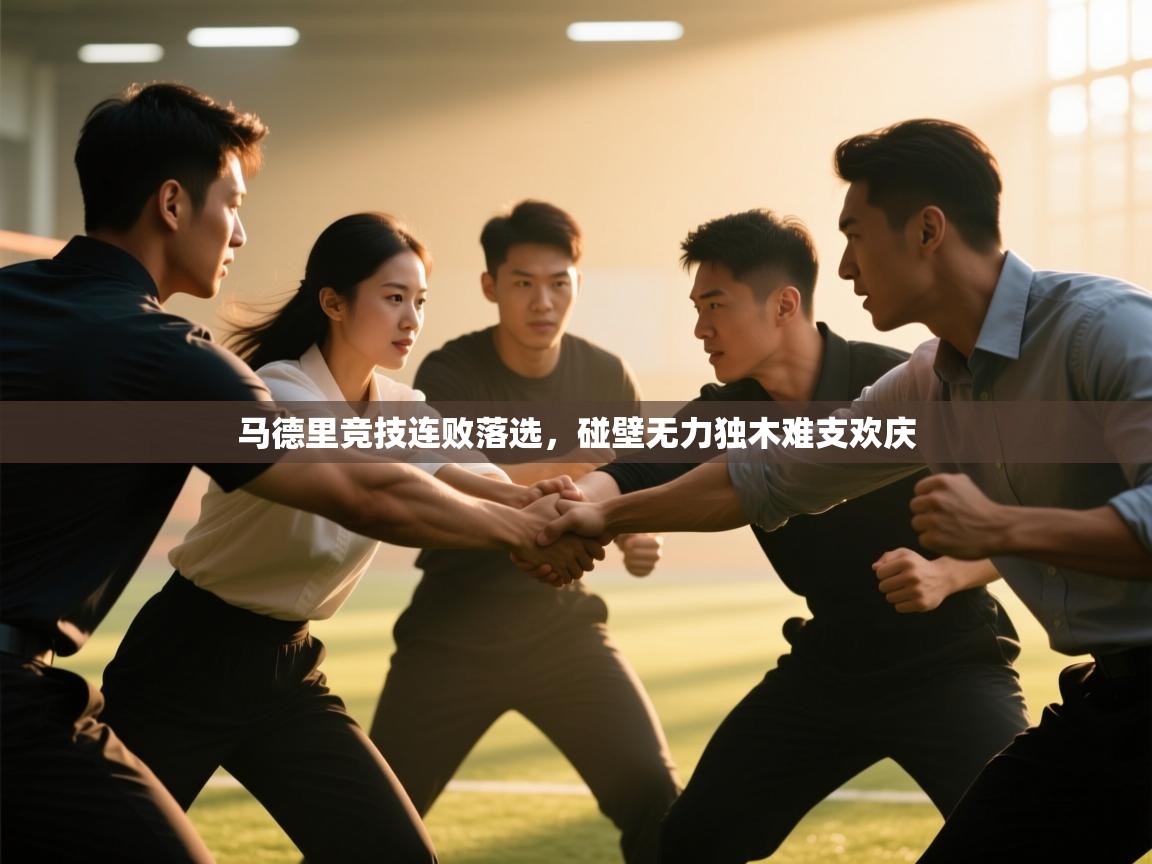 马德里竞技连败落选，碰壁无力独木难支欢庆  第1张